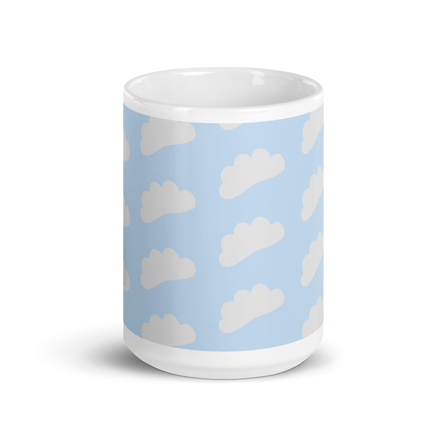White Cloud All Over Print Mug
