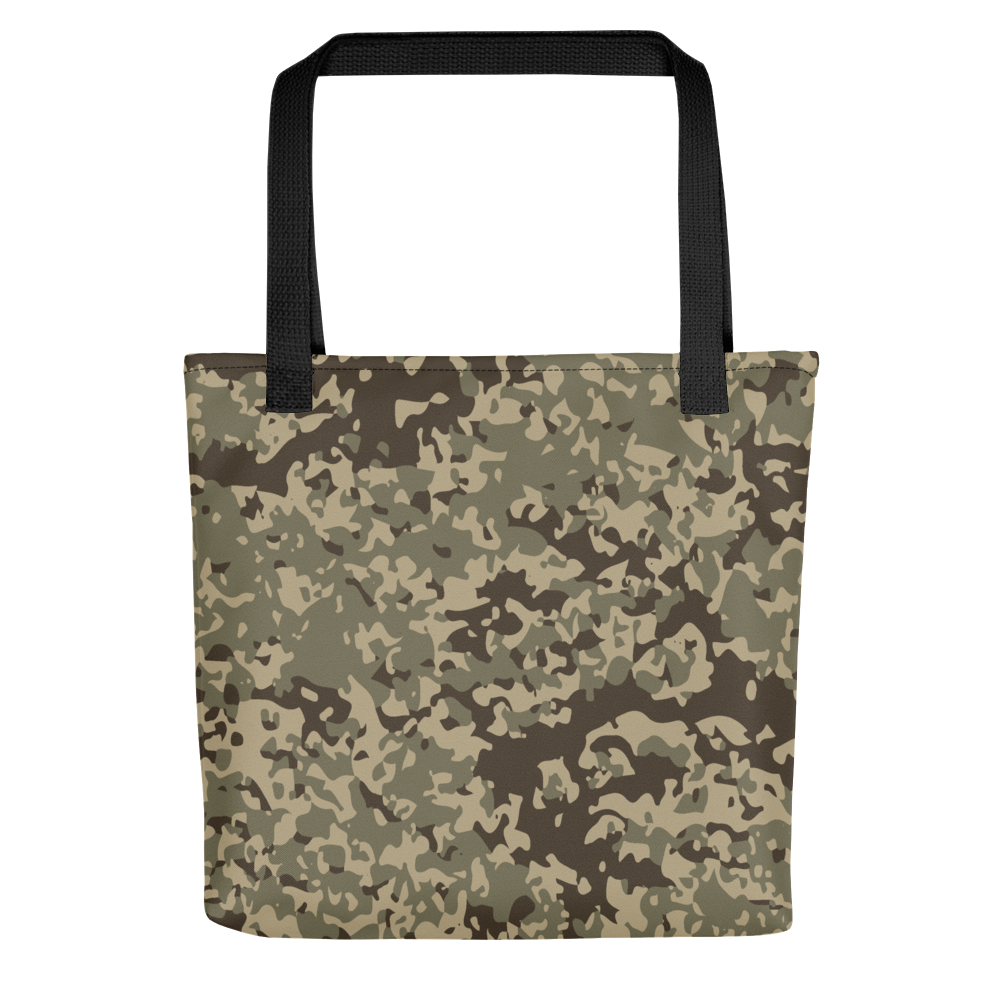 Camouflage All Over Print Tote Bag - Green