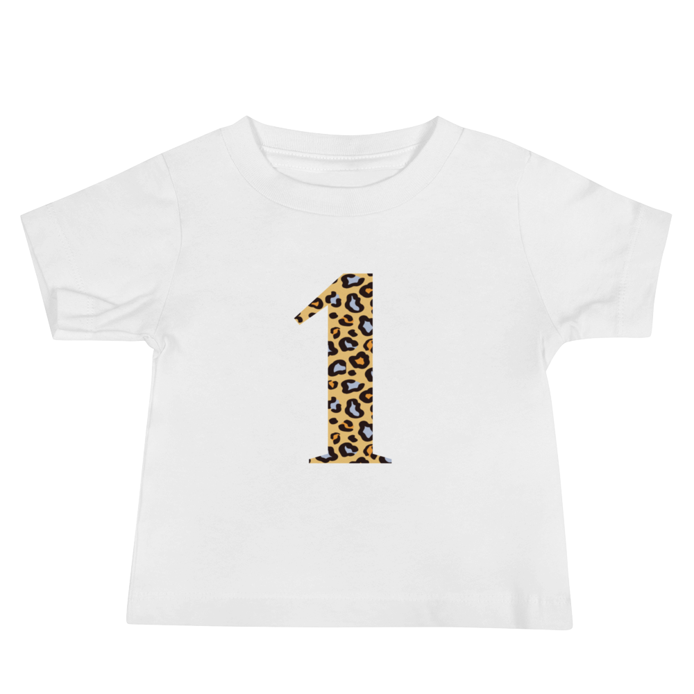 Baby Jersey Short Sleeve Tee - 1st Birthday