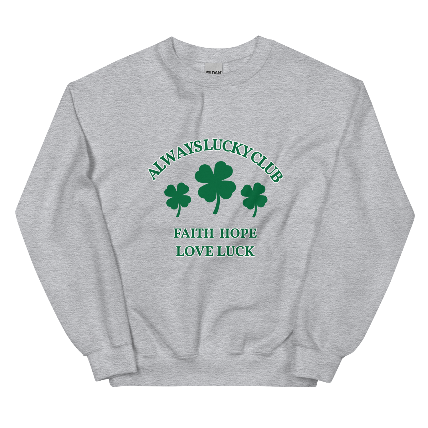 Four Leaf Clover Graphic Unisex Sweatshirt