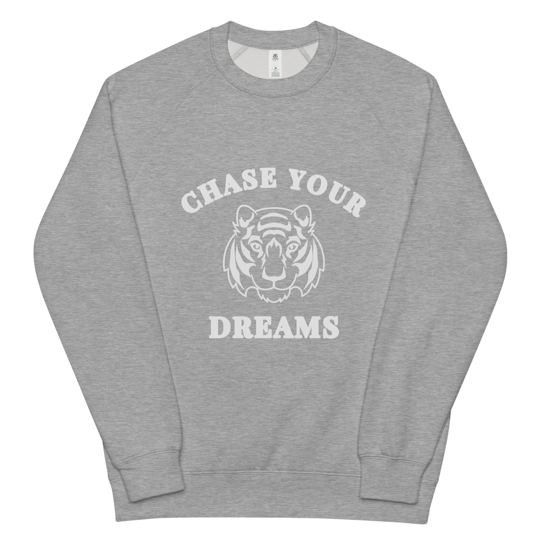 Chase Your Dreams Tiger Graphic Unisex Sweatshirt