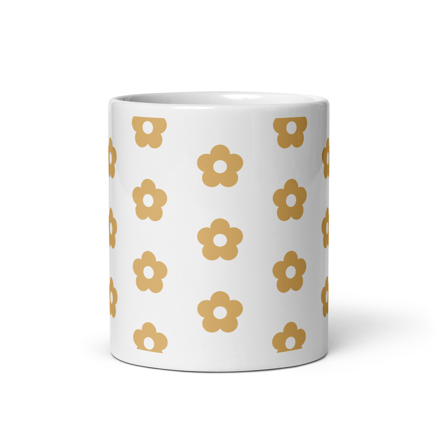 Yellow Daisy All Over Print Mug