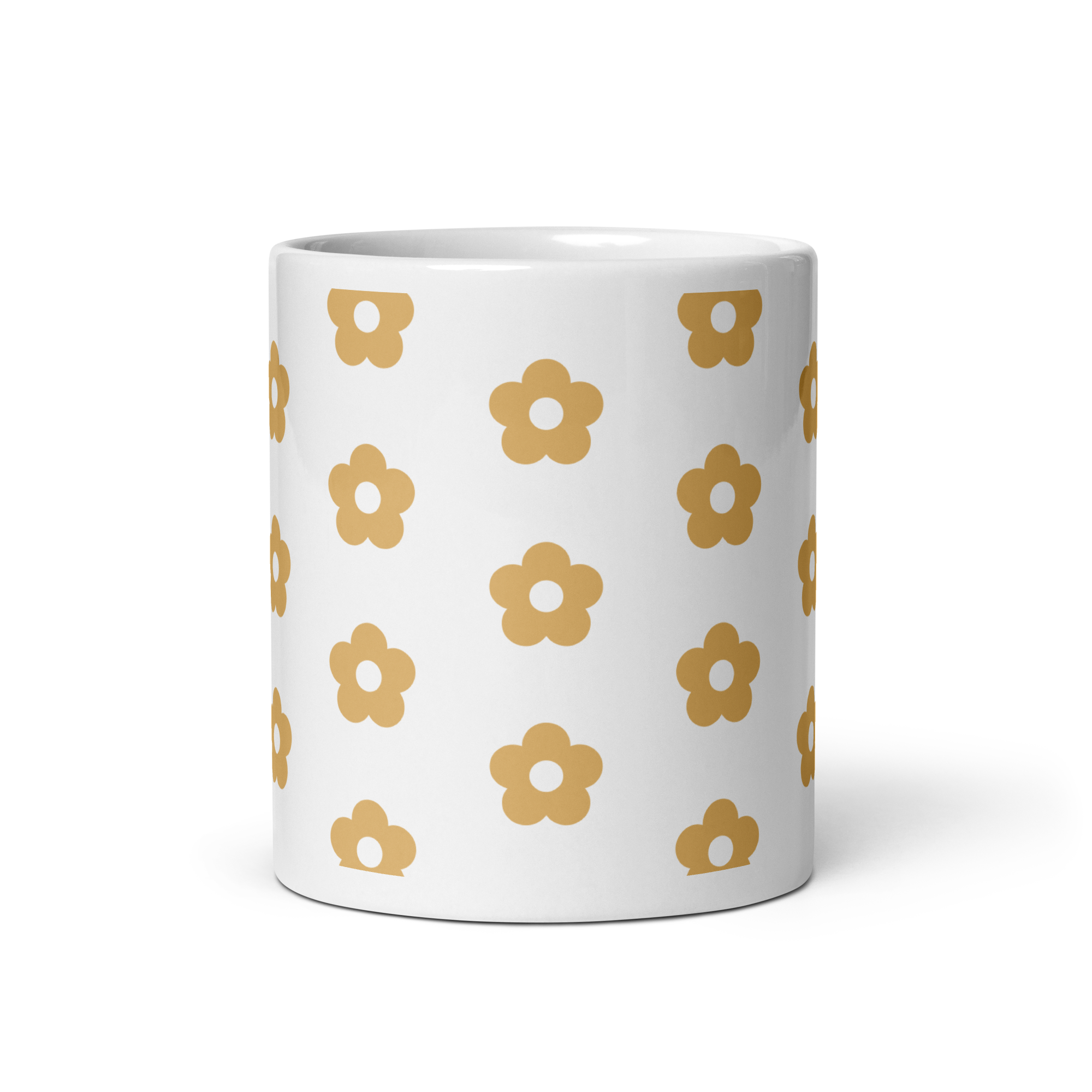 Yellow Daisy All Over Print Mug