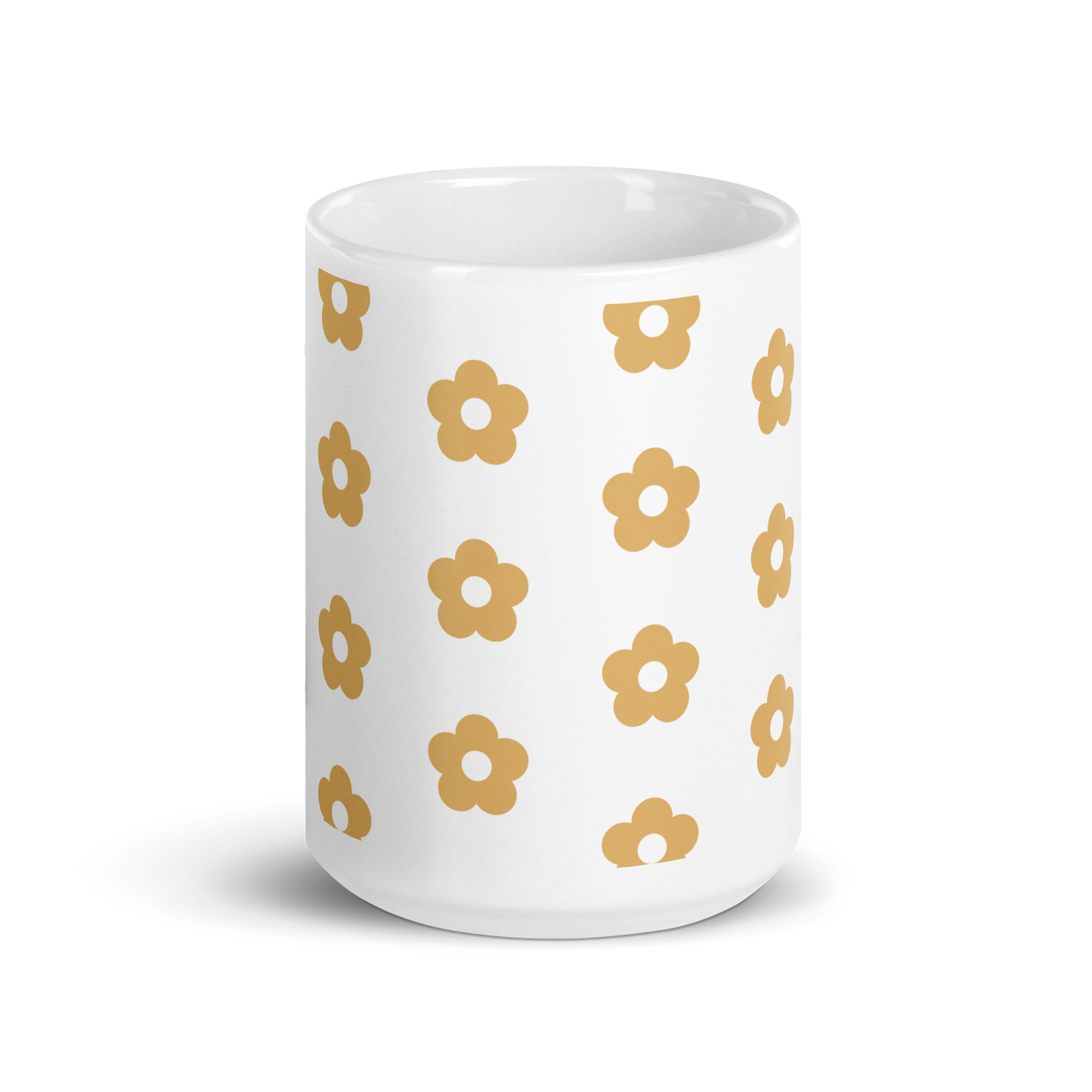 Yellow Daisy All Over Print Mug