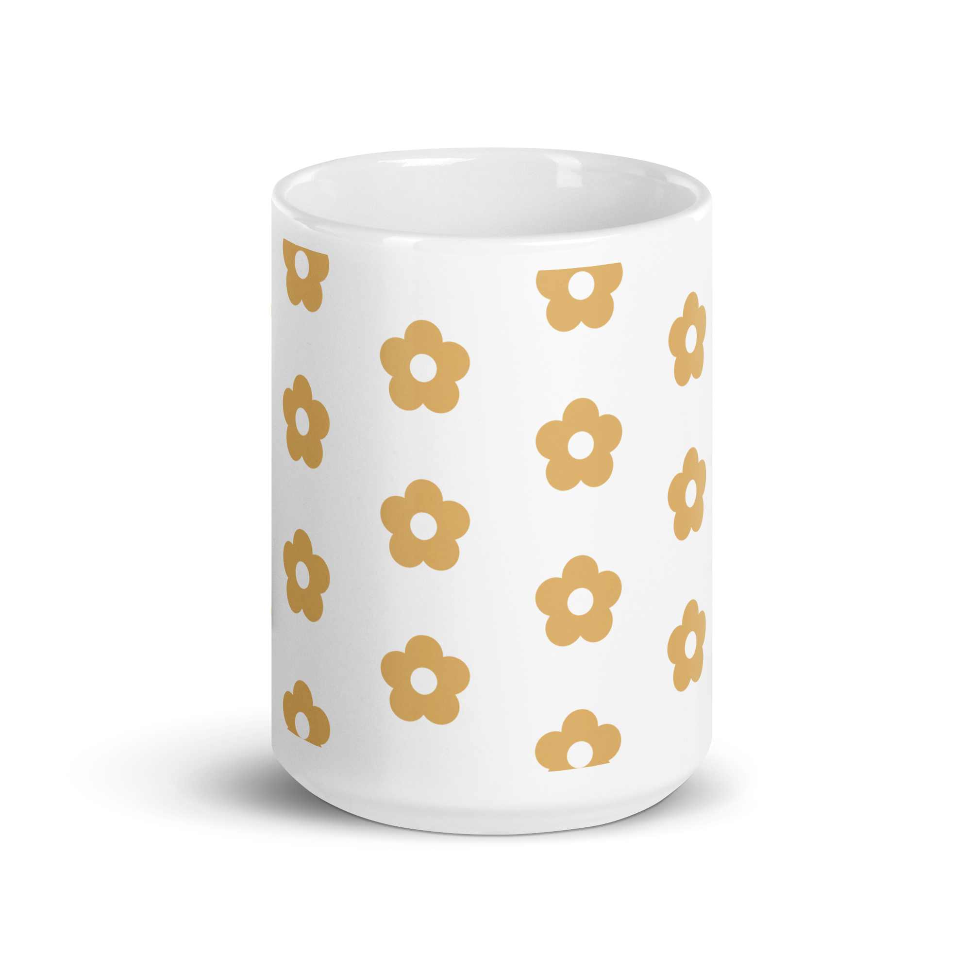 Yellow Daisy All Over Print Mug